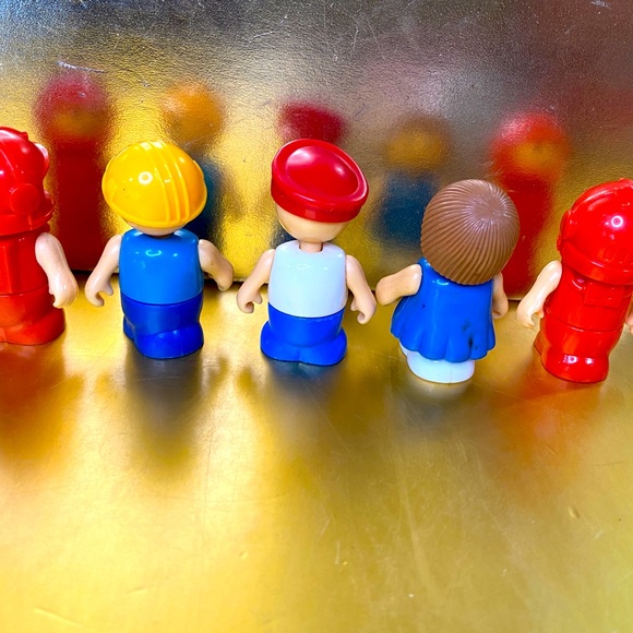 PLAYSKOOL LIL PLAYMATES 80’s GIRL, BOY, CONSTRUCTION WORKER, SPACE ASTRONAUTS 5 - Picture 7 of 11